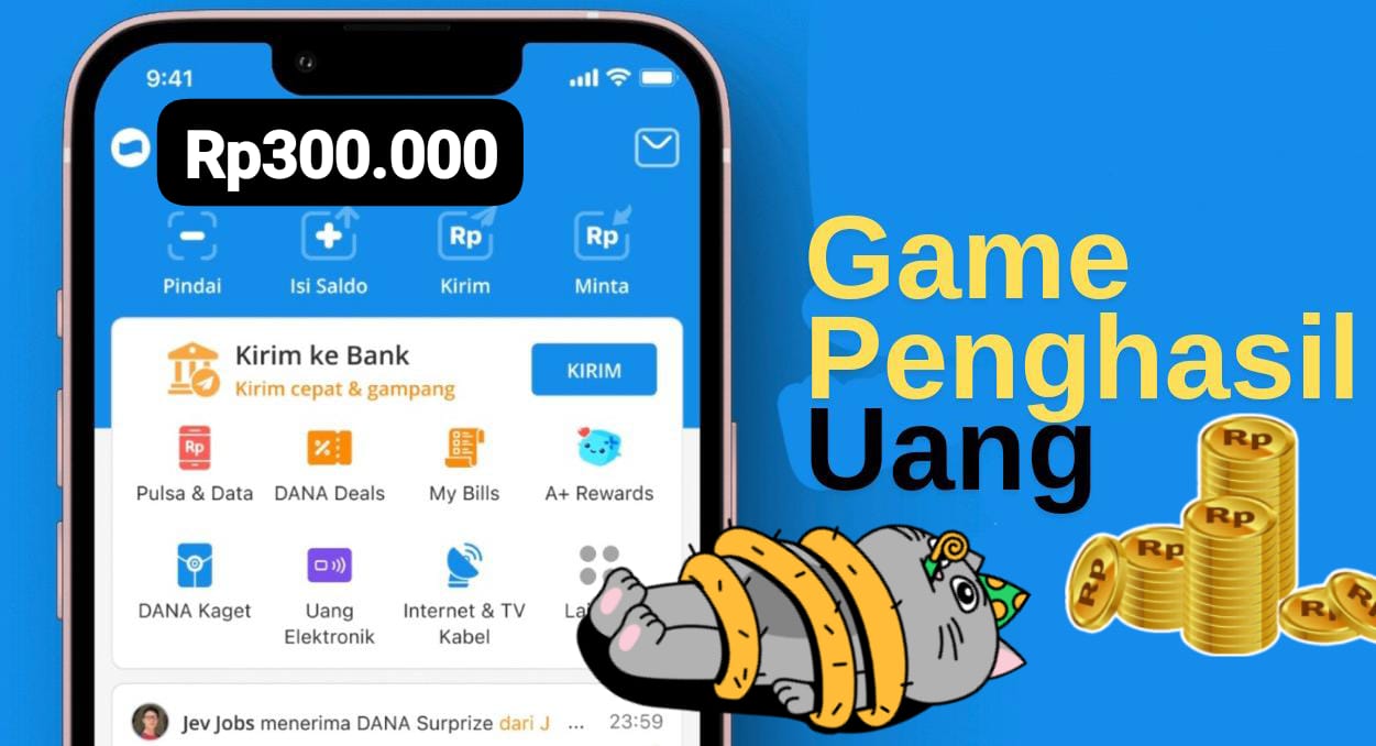 game penghasil saldo DANA gratis