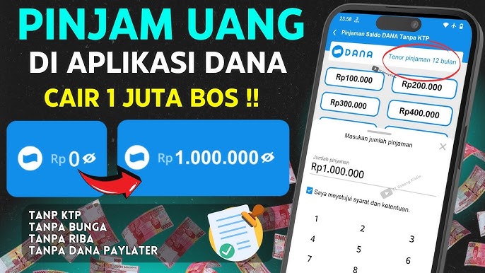 Begini Rahasia Cara Pinjam Saldo DANA Langsung Cair Tanpa Ribet