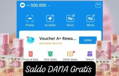 saldo dana gratis