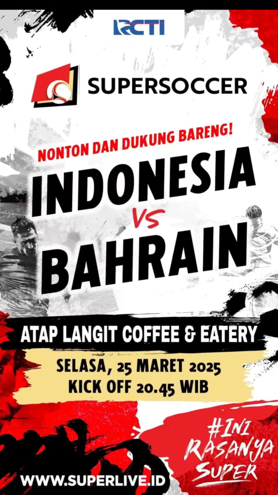 Tempat Nobar Timnas Indonesia vs Bahrain di Semarang