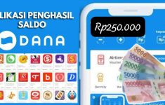 Aplikasi penghasil saldo DANA gratis
