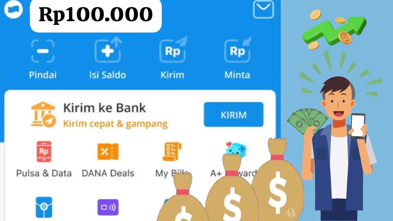 Aplikasi Penghasil Saldo DANA Gratis