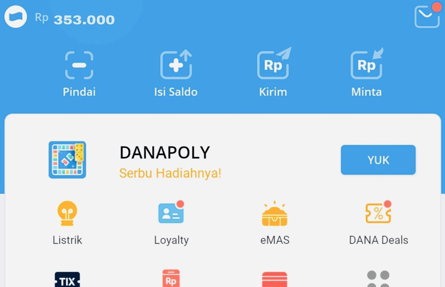 saldo DANA gratis