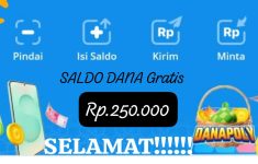 saldo dana gratis