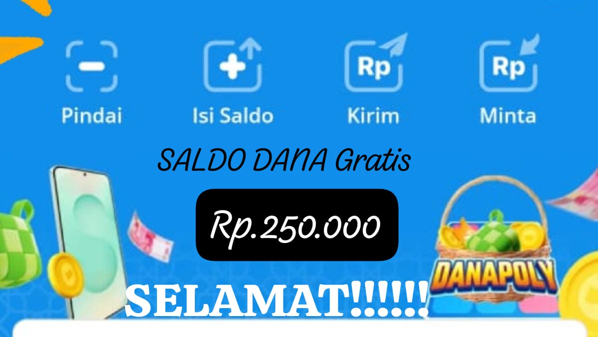 saldo dana gratis