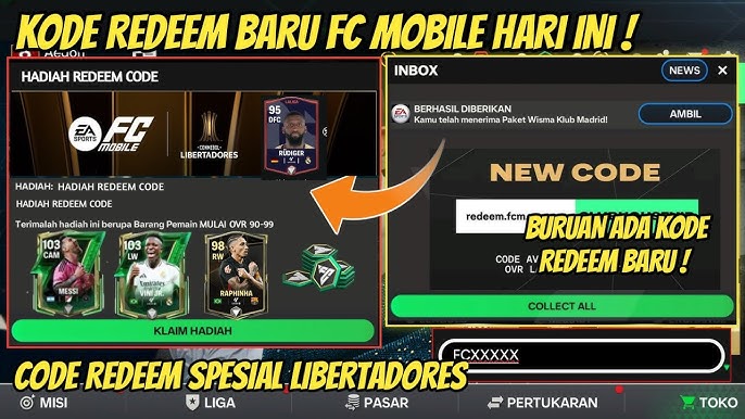 Kode Redeem FC Mobile