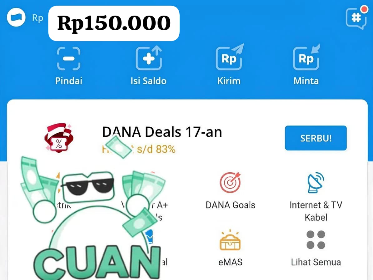 Game penghasil saldo dana gratis