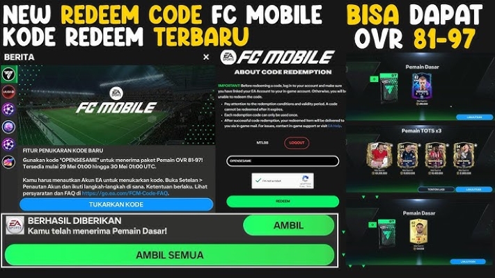 Kode Redeem FC Mobile