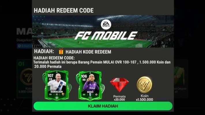 Kode Redeem FC Mobile