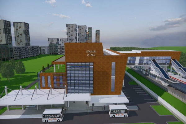 Stasiun Jatake BSD Siap Beroperasi Juli 2025, Langsung Terkoneksi ke Mall!