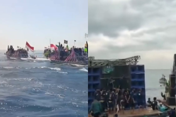 Viral! Battle Sound Horeg di Laut Heboh di Medsos, Aksi Panen Hujatan Netizen: Ni Orang Nggak Ada Kerjaan Atau Apa?