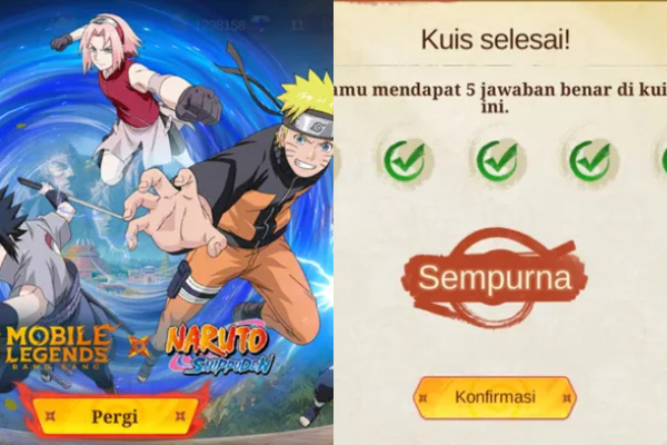 Kunci Jawaban Akademi Ninja Naruto Mlbb Terbaru, Umur Kakashi saat jadi Chunin?