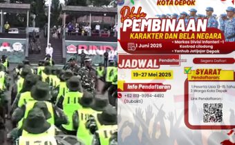 Pendaftaran Barak Militer 2025 di Depok, Khusus Kategori Anak Usia 13-15 Tahun, Cek Persyaratannya!