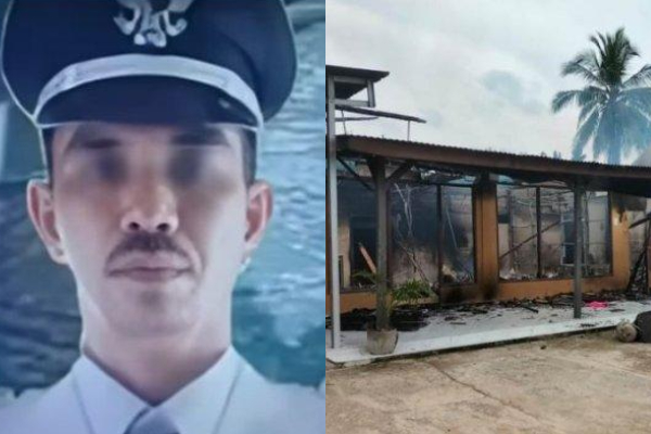 Kesal! Warga Bakar Rumah Lurah di Lampung Gegara Sering Jual Beras Bansos: Terakhir 4 Ton, Total 50 Ton Lebih