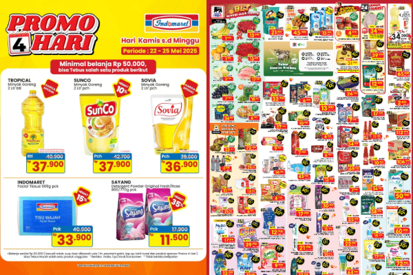 Promo JSM Indomaret dan Superindo 23-25 Mei 2025, Sunlight Cuma Rp 11 Ribuan, Buruan Serbu Diskon Lainnya!