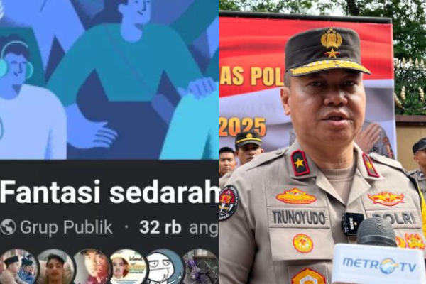 6 Admin Grup Facebook Fantasi Sedarah dan Suka Duka Ditangkap, Foto dan Video Tak Senonoh jadi Barang Bukti