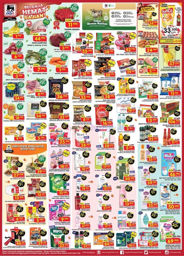 Katalog Promo JSM Superindo Weekend Terbaru 30 Mei 1 Juni 2025