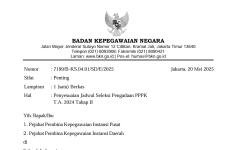 Penyesuaian Jadwal Seleksi PPPK Tahap II Tahun 2024