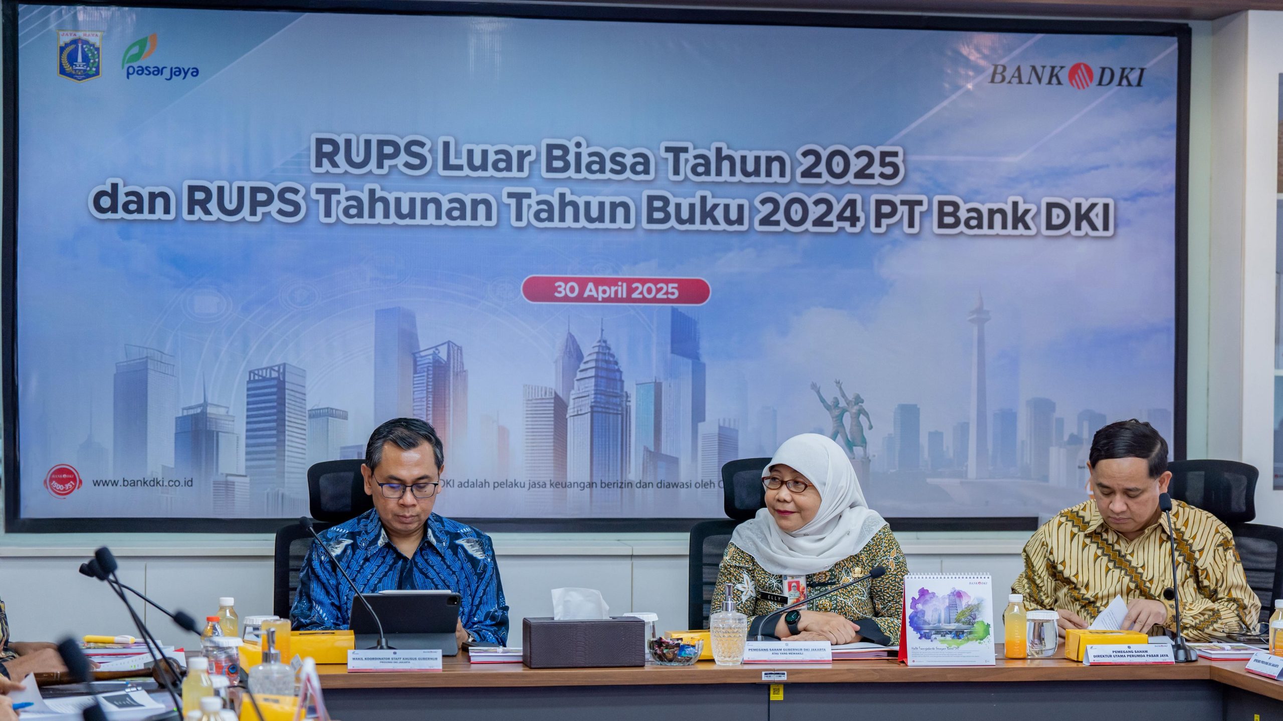 Rapat Umum Pemegang Saham Tahunan (RUPST) Bank DKI Tahun Buku 2024