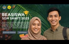 Cara Daftar dan Syarat Beasiswa SDM Sawit 2025