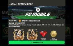 kode redeem fc mobile