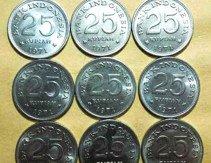 Koin Kuno Rp25