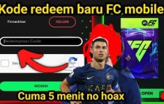 kode redeem fc mobile