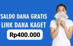 saldo dana gratis