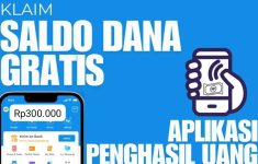 Aplikasi penghasil saldo DANA gratis