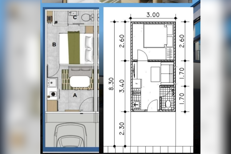 Intip Desain Rumah Subsidi 18 Meter Resmi Diperkenalkan, Sempit Mirip Kontrakan Petak 2 Desain Rumah Subsidi 18 meter