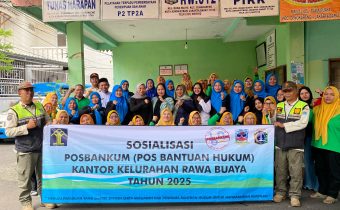 Kelurahan Rawa Buaya Gelar Sosialisasi Posbankum