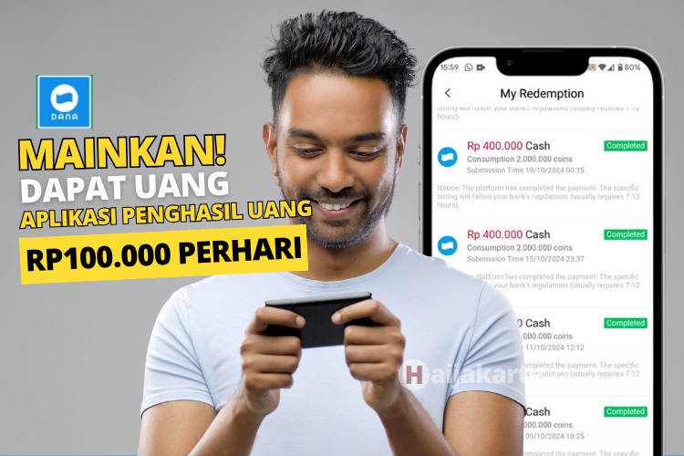 15 Aplikasi Penghasil Uang Rp100 Ribu Perhari