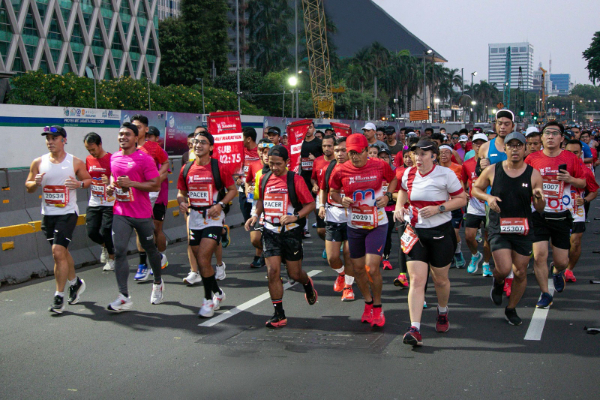 Rekayasa Lalin LPS Monas Half Marathon Hari ini, Cek Detailnya!