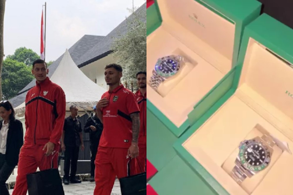 Wow! Presiden Prabowo Beri Jam Rolex ke Pemain Timnas Indonesia, Erick Tohir: Saya Malah Baru Tahu