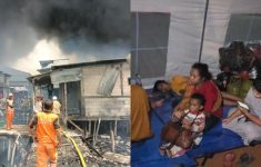 Kebakaran di Kapuk Muara Hanguskan 450 Rumah, 1.387 Warga Kehilangan Tempat Tinggal
