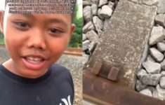Anak Rekam Rel Rusak di Bojonggede Viral di Medsos, Begini Tanggapan KAI
