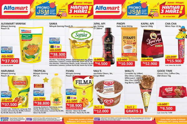Promo JSM Alfamart 20-22 Juni 2025