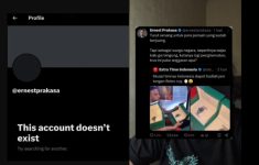 Akun X Ernest Hilang Usai Kritisi Jam Rolex Hadiah Timnas, Netizen Banjiri Kolom Komentar