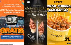 Daftar Promo HUT Jakarta ke-498, Serbu Langsung Diskonnya