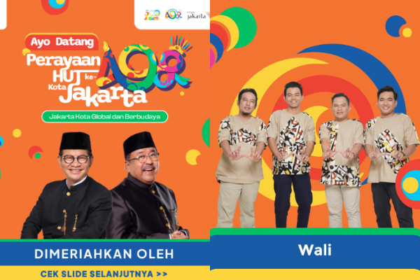 Daftar Artis Musisi di Acara HUT ke-498 Jakarta, Siap Guncang Panggung Hari ini 22 Juni 2025