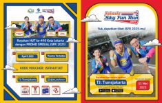 Transjakarta Gelar Live Musik Gratis dan Promo Tiket JSFR Rp 49.800 , Spesial HUT ke-498 Jakarta