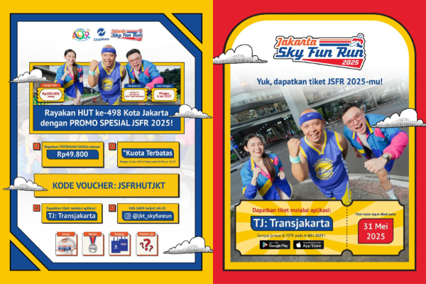 Transjakarta Gelar Live Musik Gratis dan Promo Tiket JSFR Rp 49.800 , Spesial HUT ke-498 Jakarta