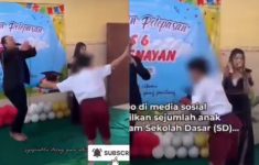 Siswa SD Sawer Biduan Saat Perpisahan Sekolah di Tulungagung Viral, Netizen: Rusak Dunia Pendidikan
