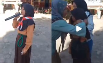 Siswa SD Nyanyi Lagu Korban Perceraian Saat Acara Perpisahan Sekolah di Jambi, Netizen: Jeritan Hati Anak Kecil