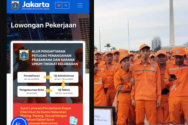 Inilah Syarat Pendaftaran PPSU Jakarta 2025, Lengkap Beserta Jadwal Seleksi Resminya