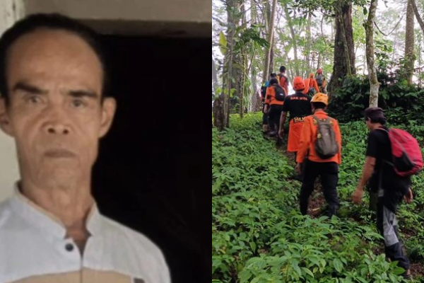 Jasad Kakek yang Hilang di Gunung Salak Ditemukan, Jatuh ke Jurang Kedalaman 120 Meter