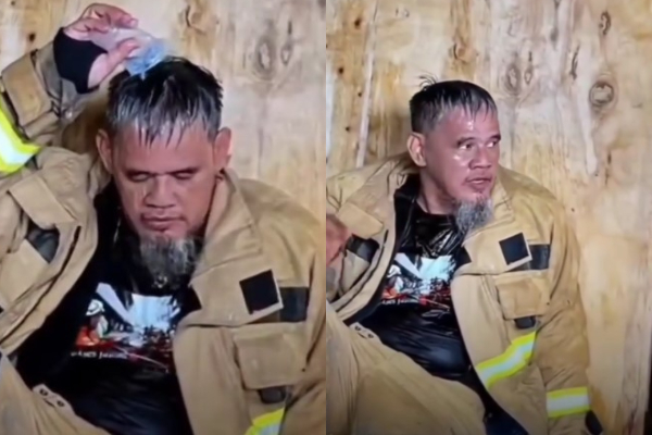 Sosok Pak Opay Kasi Operasi Gulkarmat Jakarta Pusat Lelah Padamkan Api 18 Jam, Netizen: Tetap Berbuat Baik ya, Pak!