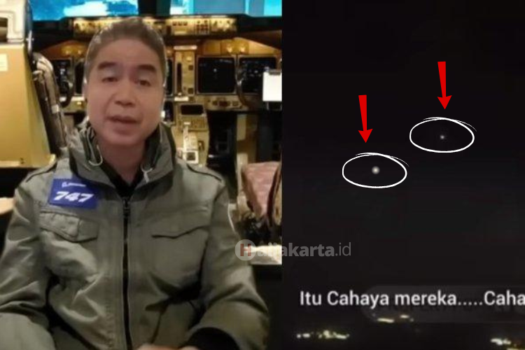 Pilot Indonesia Melihat UFO Saat Bawa Jemaah Haji