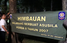 Asusila di Taman Kota Jakarta