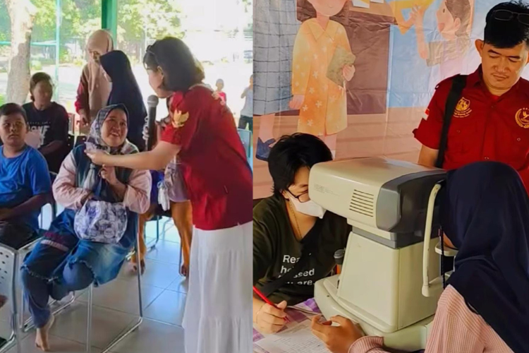 Kelurahan Rawa Buaya Gelar Bakti Sosial Kacamata Gratis untuk Anak Digelar di RPTRA Carina Sayang